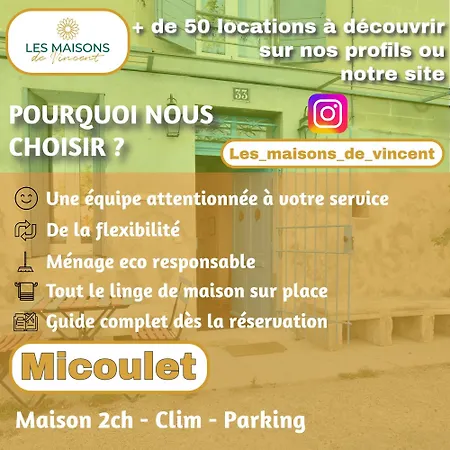 Micoulet, Parking - Clim *